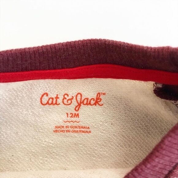 Cat & Jack NWT never loose wonder sweatshirt 12m - Picture 3 of 4